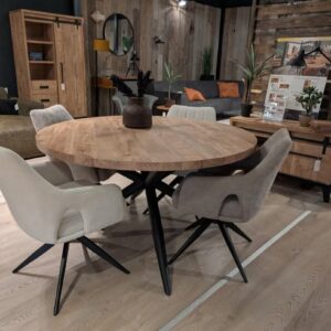 Eettafel Carma Rond - lamulux