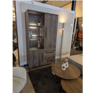 Napoli Wandkast, 2 deurs/ 2 lades