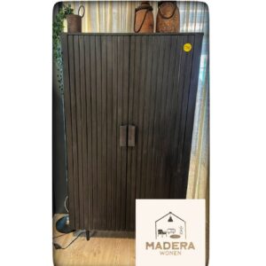 Eleonora Opbergkast Remi 2drs - Zwart