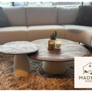 Salontafel en bijzettafel Marron