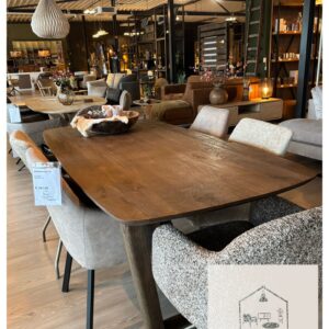 Cortez eettafel en salontafel