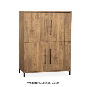 Vecchio wandkast 4 deurs lamulux