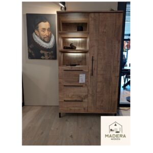 Vecchio wandkast 1 DR/3LA/3 open lamulux